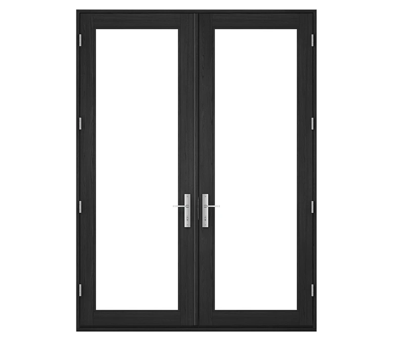 Pella Reserve Contemporary Wood Hinged Patio Door in Richmond